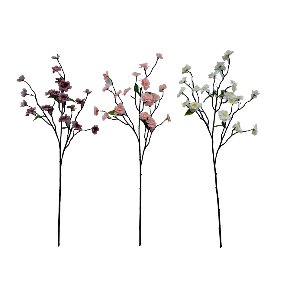 Bayswood Artifcl Cherry Blossom Stem Assorted