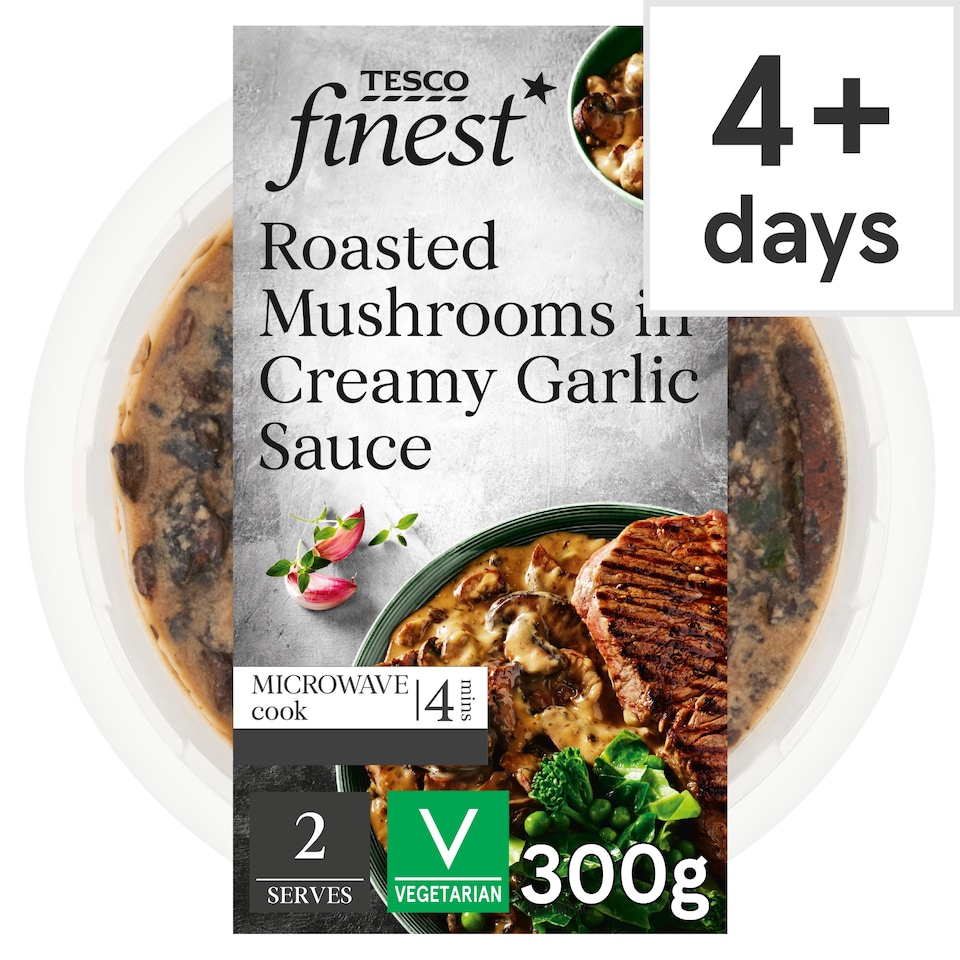 Tesco Finest Garlic Mushroom Medley 300g
