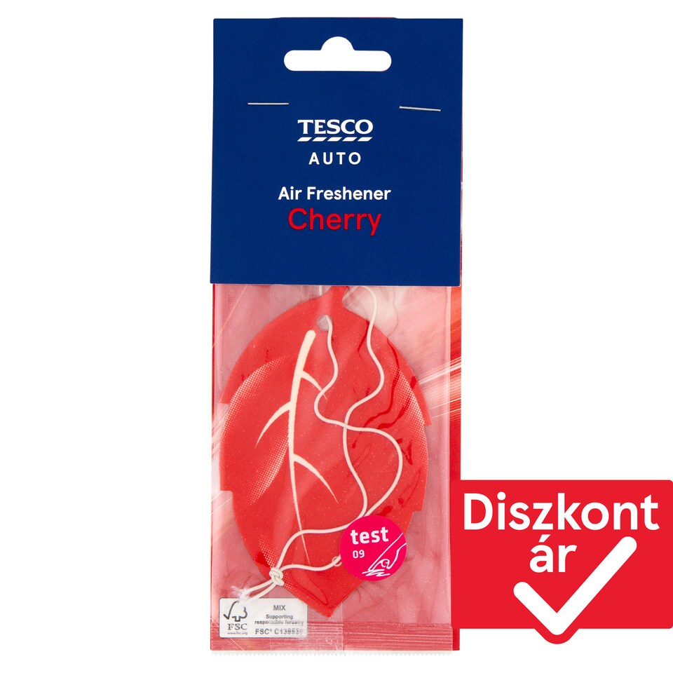 Tesco Auto Cherry Car Air Freshener 1 pcs