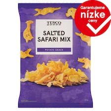Tesco Salted Safari Mix Potato Snack 55 g