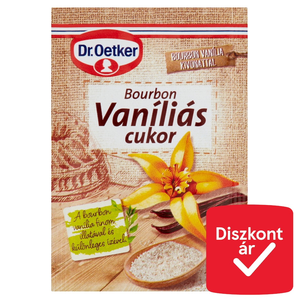 Dr. Oetker Bourbon Vaníliás cukor 8 g