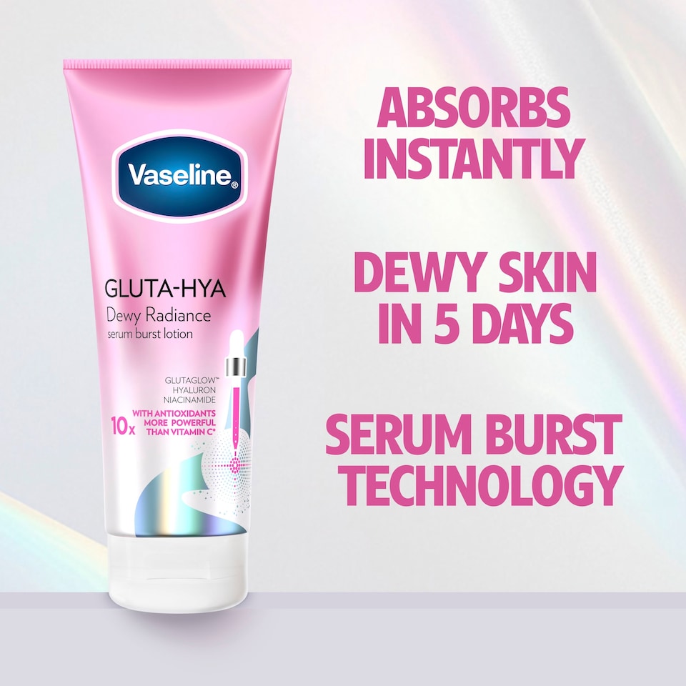 image 1 of Vaseline Gluta-Hya Dewy Radiance Body Lotion Moisturiser 200ml