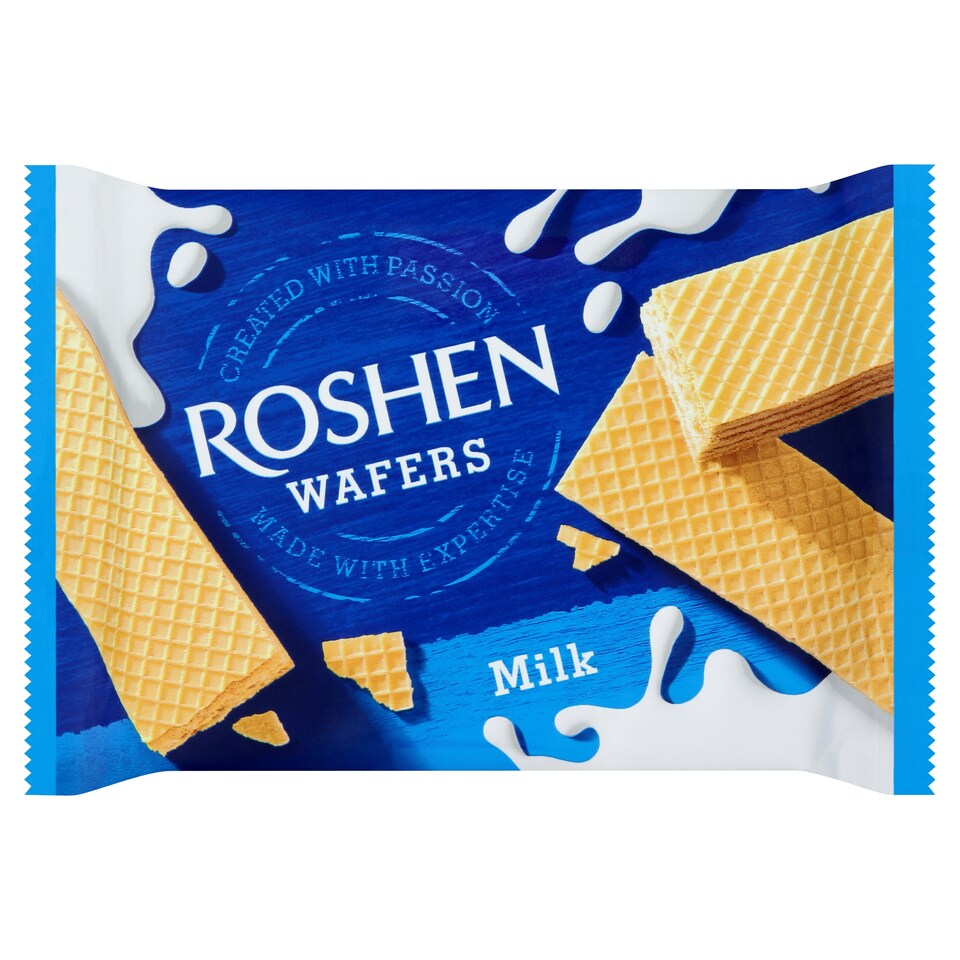 Roshen Wafers tejkrémmel kent ostya 72 g  1. kép