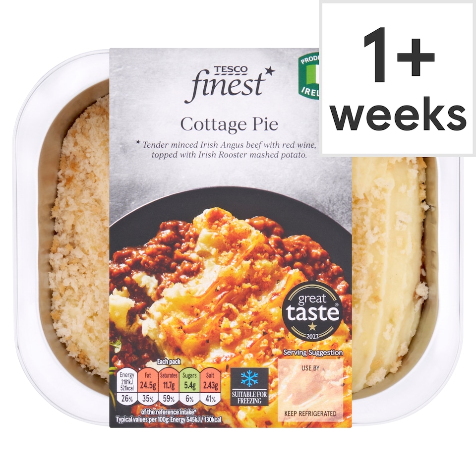 Tesco Finest Cottage Pie 400G