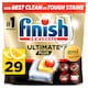 image 1 of Finish Ultimate Plus All In One 29 Dishwasher Tablets Lemon 353.8g