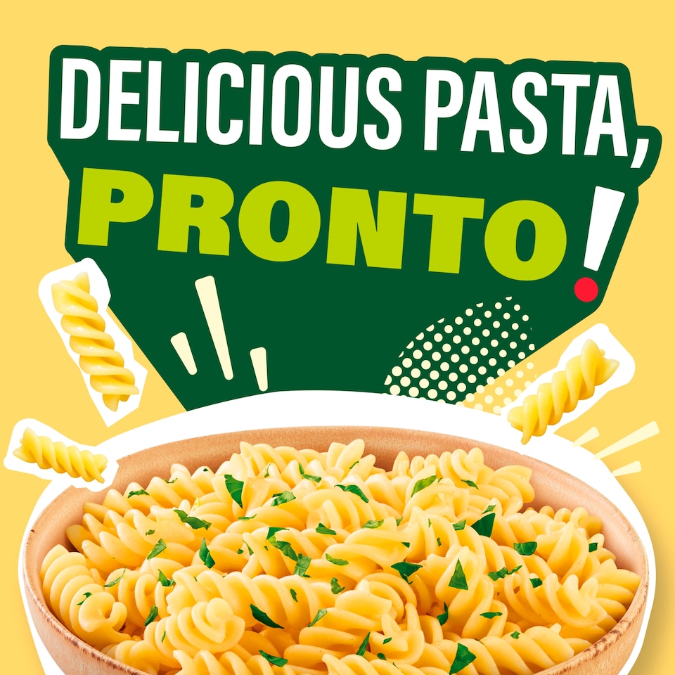 image 1 of Dolmio Pronto Microwave Instant Fusilli Pasta Twists Meal 200g