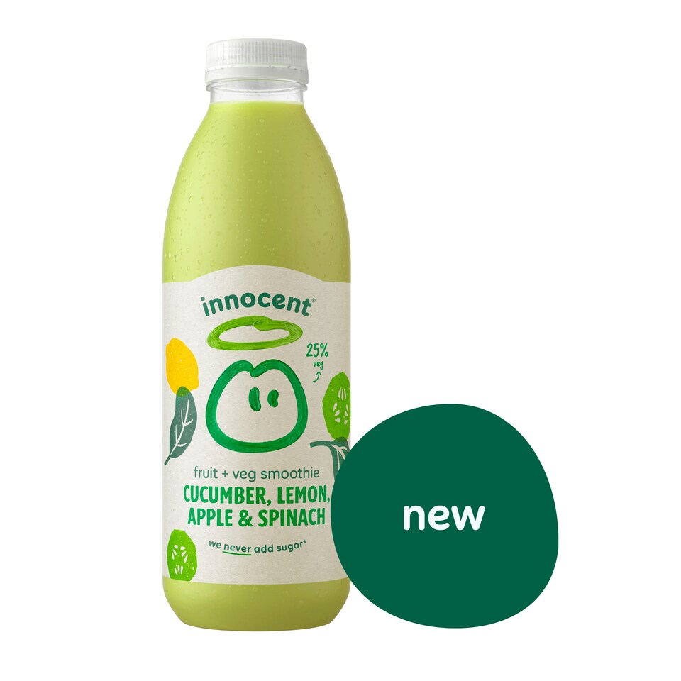 image 1 of innocent Cucumber, Apple, Lemon and Spinach Smoothie 750ml