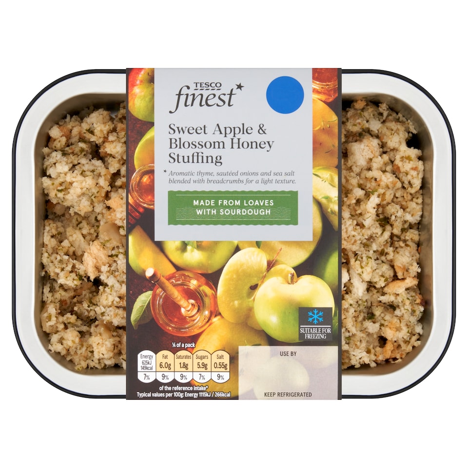 Tesco Finest Sweet Apple & Blossom Honey Stuffing 225g