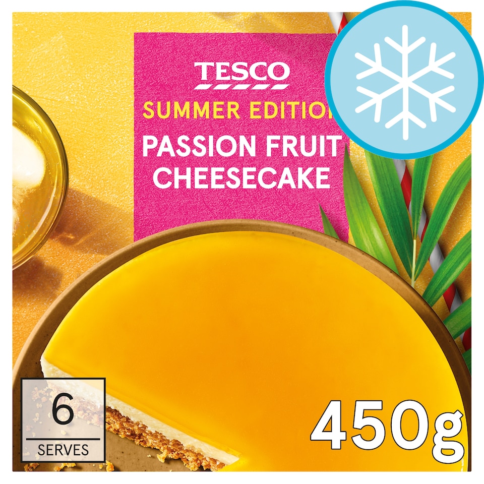 Tesco Passionfruit Cheesecake 450g