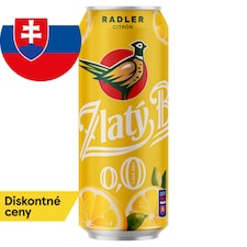 Zlatý Bažant Radler 0,0% Citrón plechovka 500 ml