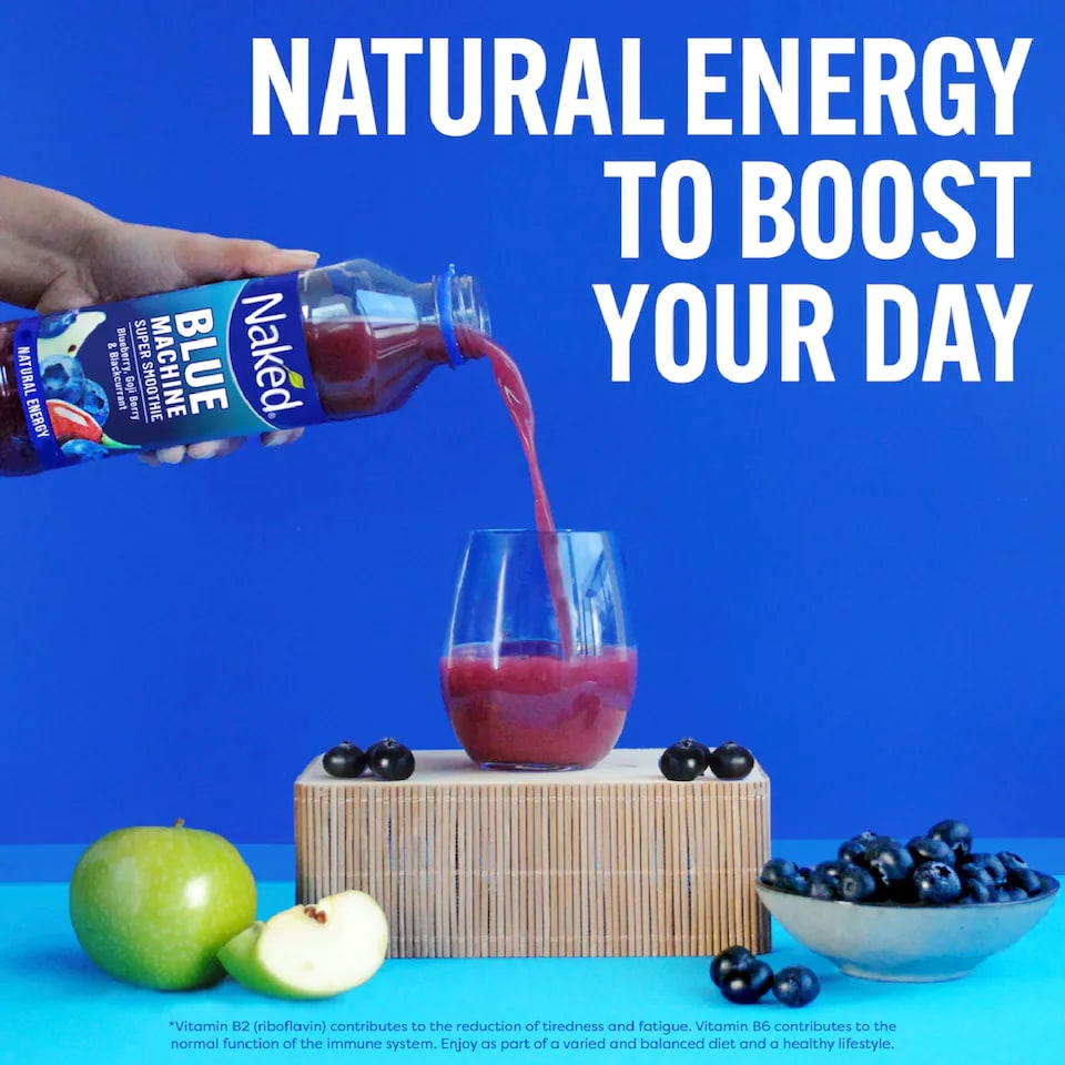 image 1 of Naked Blue Machine Blueberry Smoothie 300Ml