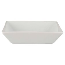 Tesco Square Porcelain Pasta Bowl