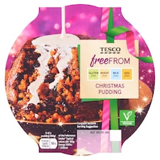 Tesco Free From Christmas Pudding 400G