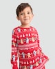 image 1 of Bluey Matching Family Christmas Pyjamas in Red