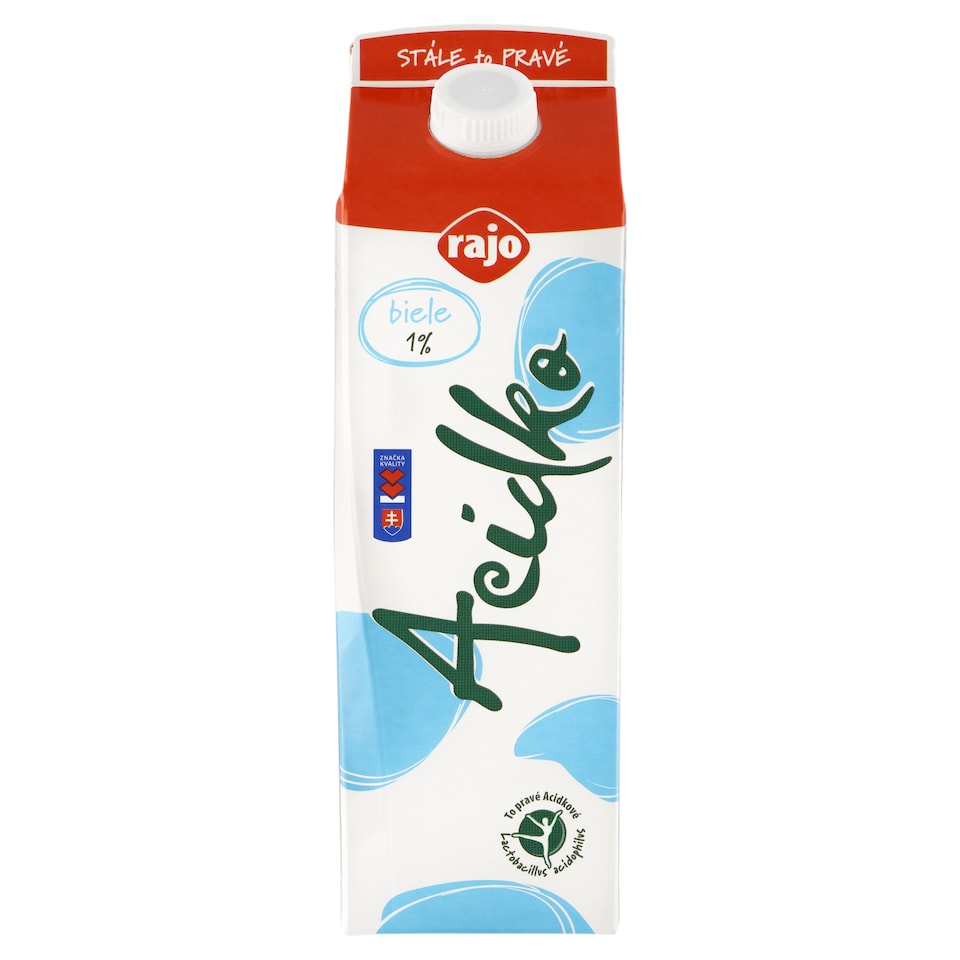 obrázok 1 z Rajo Acidko Biele 1% 950 g