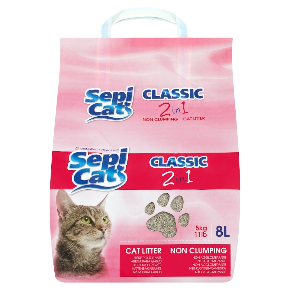Sepi Cat Classic 2 In 1 Cat Litter 5Kg
