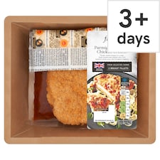 Tesco Finest Parmesan Parmigiana Crispy Chicken Breasts 420g