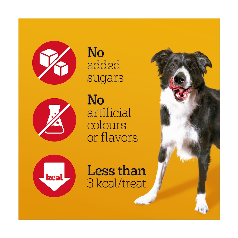 image 1 of PEDIGREE Ranchos Chicken Cubes Dog Treats 70g
