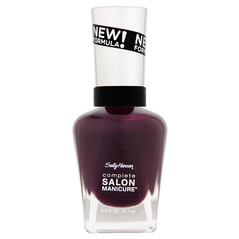 image 1 of Sally Hansen Nailpolish Smanicure Pat On The Black 14.7Ml