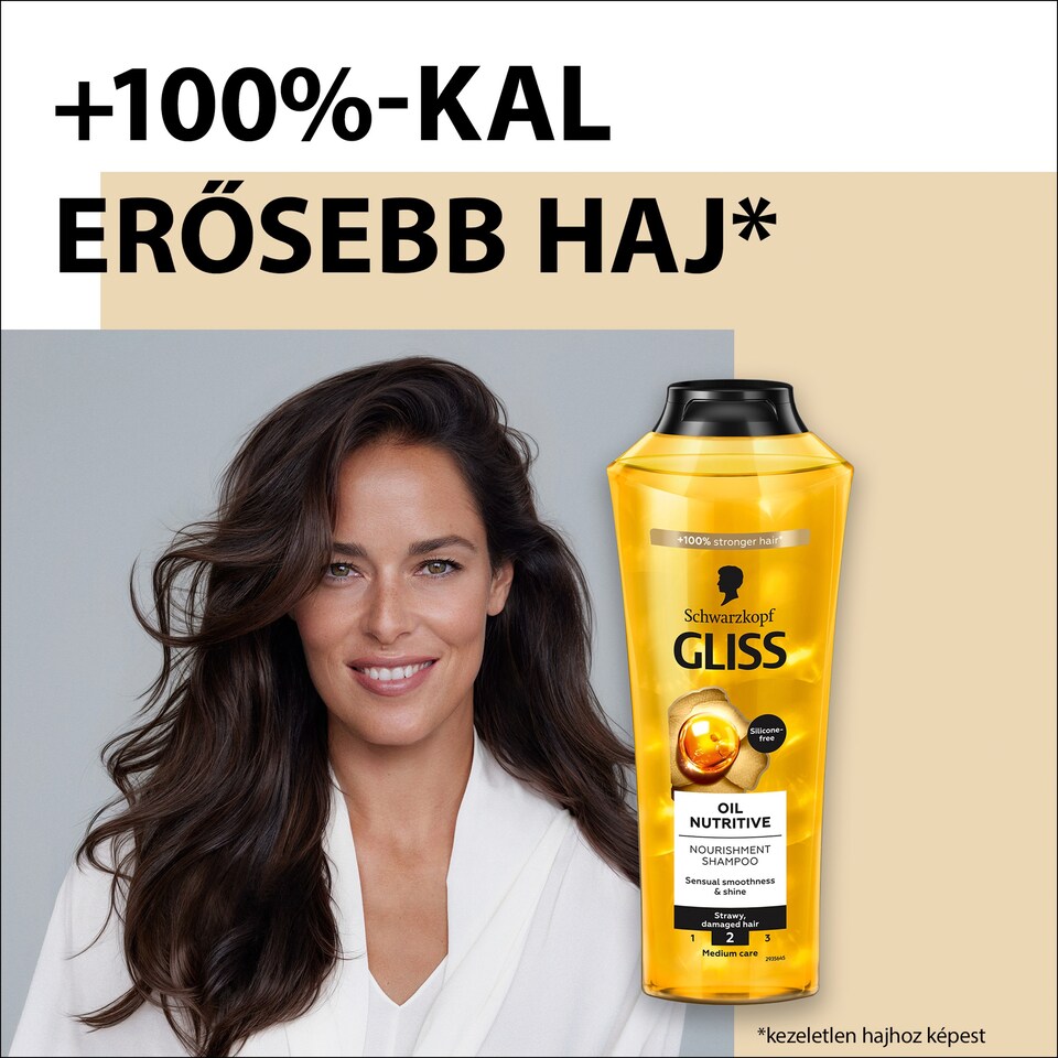 image 1 of Gliss Oil Nutritive Shampoo with Omega 9 & Marula Oil 250 ml