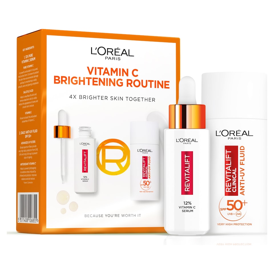 image 1 of L'Oreal Paris Revitalift Clinical Vitamin C Duo Kit