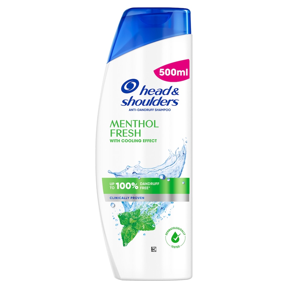 Head & Shoulders Menthol Fresh Korpásodás Elleni Sampon, 500ml