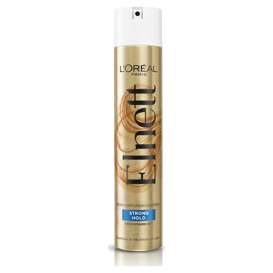 image 1 of L'Oreal Paris Elnett Strong Hold Hairspray 400ml