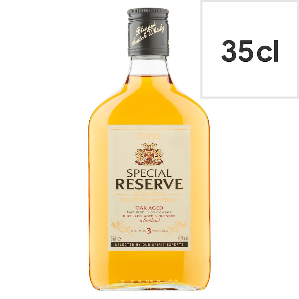 Tesco Special Reserve Scotch Whisky 35Cl