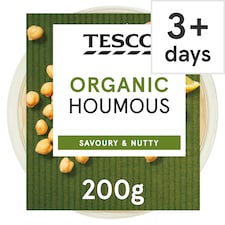 Tesco Organic Houmous 200g 
