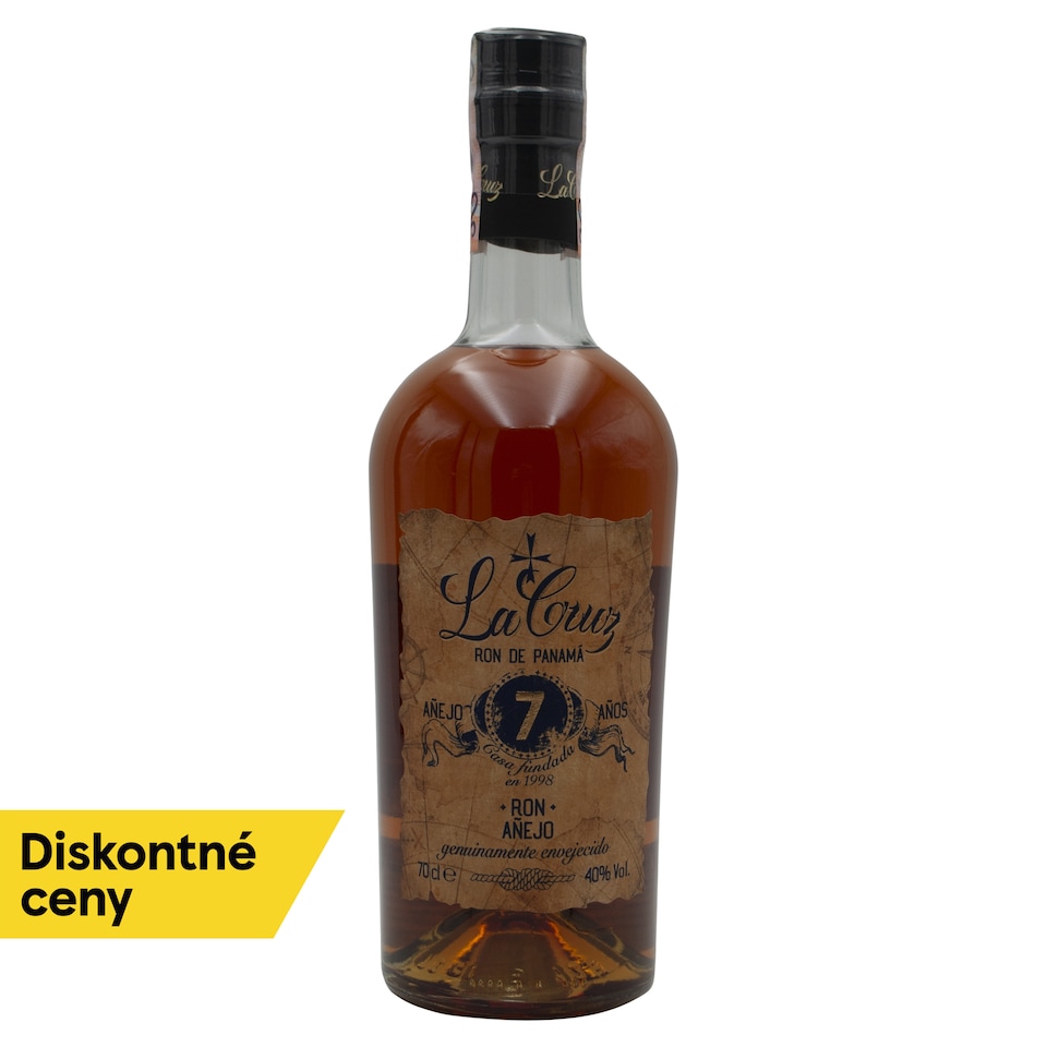 La Cruz Panamský rum 0,7 l