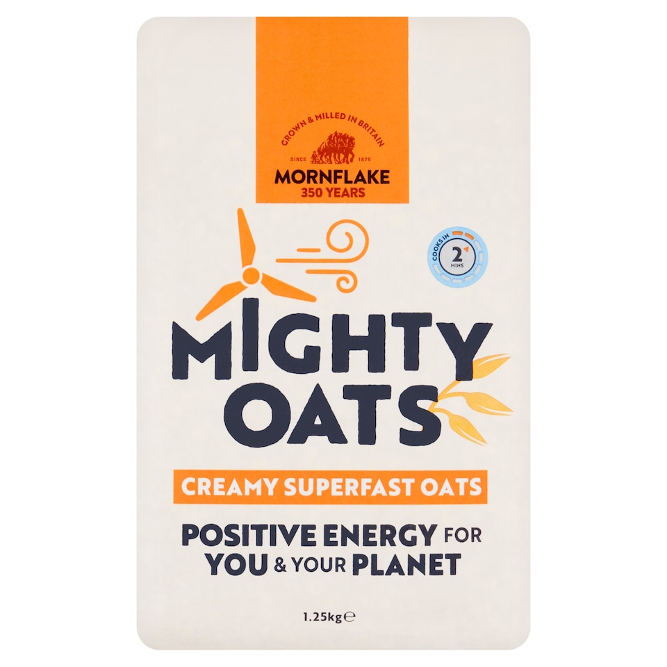 Mornflake Mighty Oats Creamy Superfast Oats 1.25kg