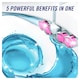 image 4 of Domestos Power 5 Rimblocks Pink Magnolia 2 X 55G