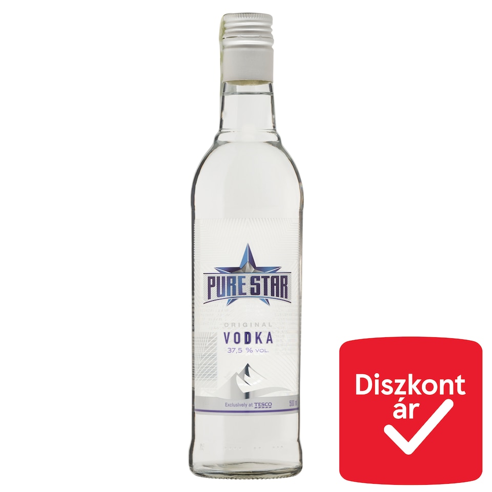 Pure Star Original Vodka 37,5% 500 ml