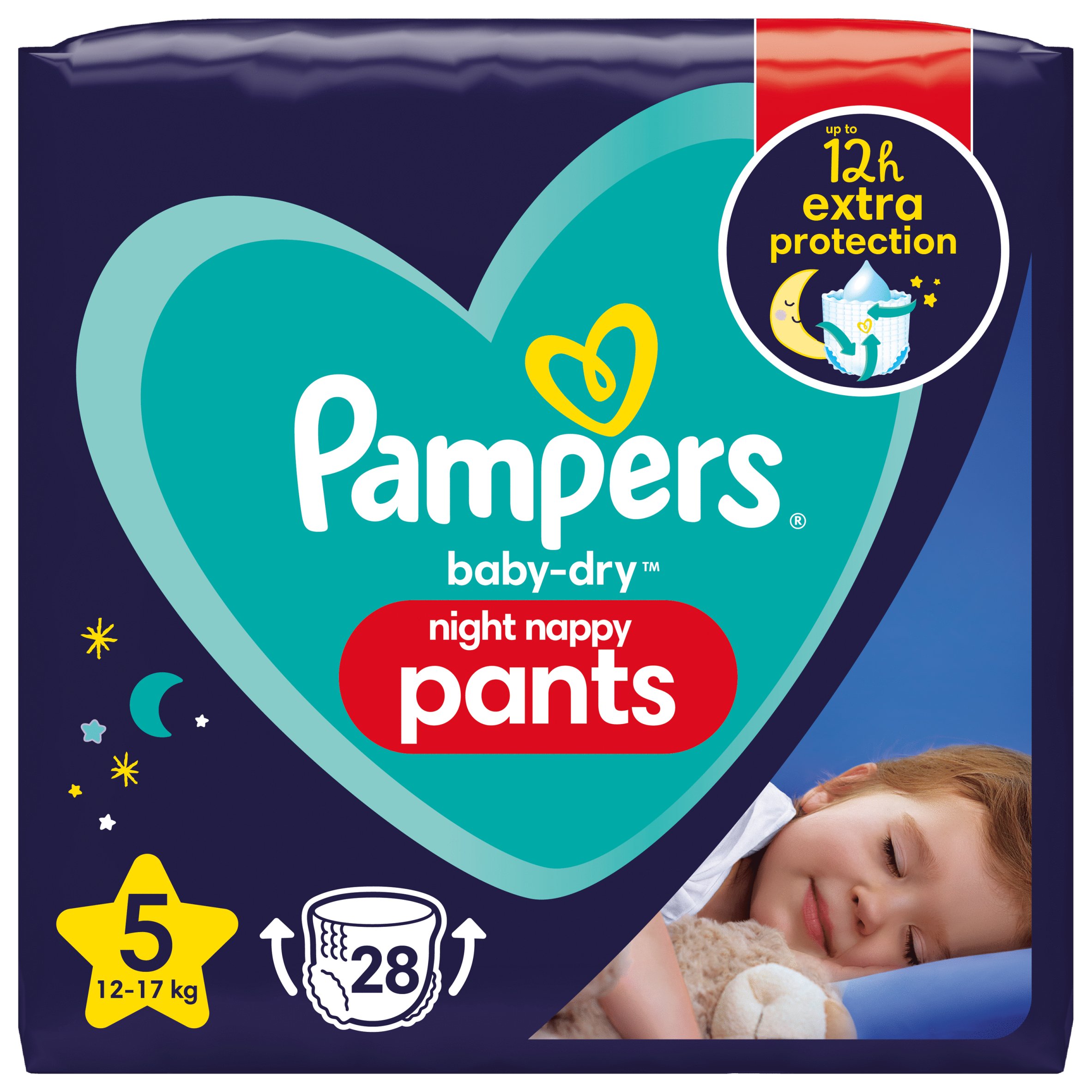 Pampers Baby-Dry Night Nappies Pants 