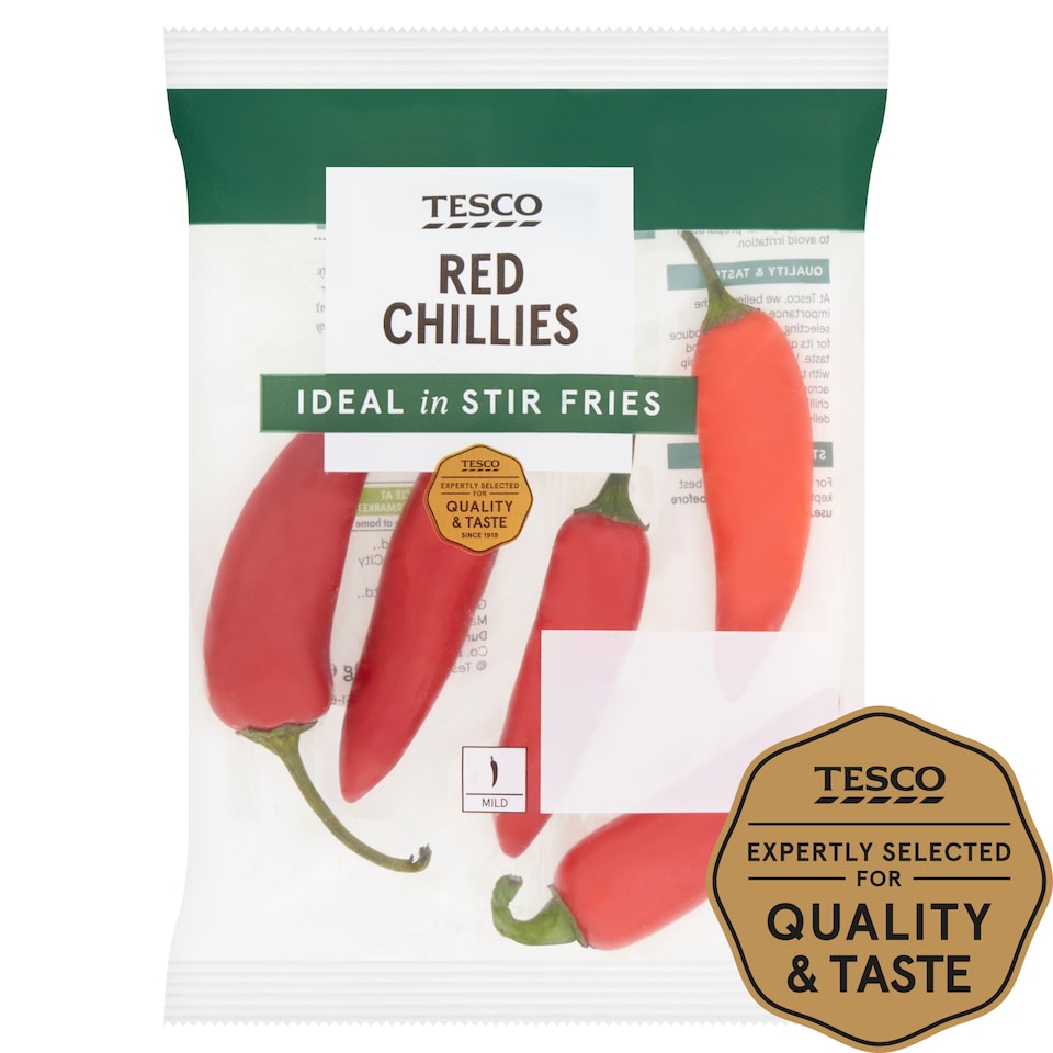 image 1 of Tesco Red Chillies 60G