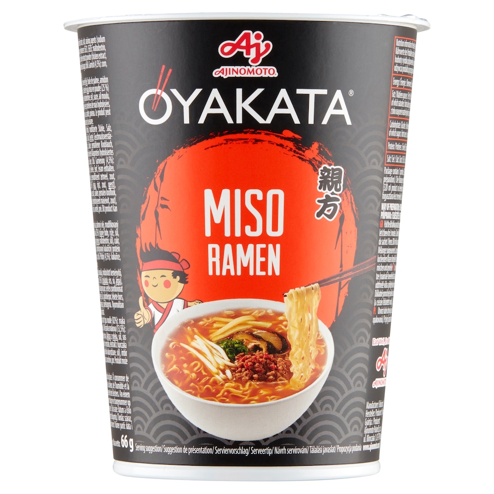 OYAKATA NOODLES MISO RAMEN SOUP CUP 66g