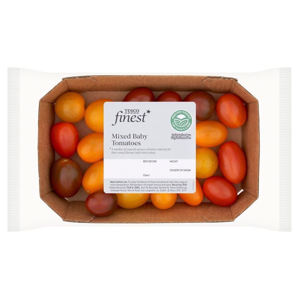 Tesco Finest Mixed Baby Tomatoes 250G