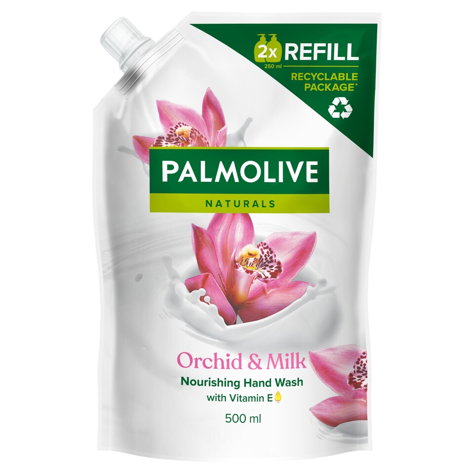 image 1 of Palmolive Naturals Orchid & Milk Liquid Hand Soap 500 ml