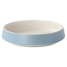 F&F Home Oslo Powder Blue & Cream Pasta Bowl