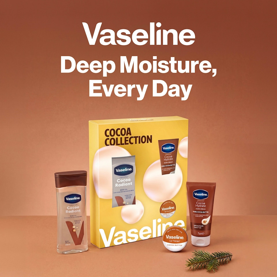 image 1 of Vaseline Cocoa Trio Collection