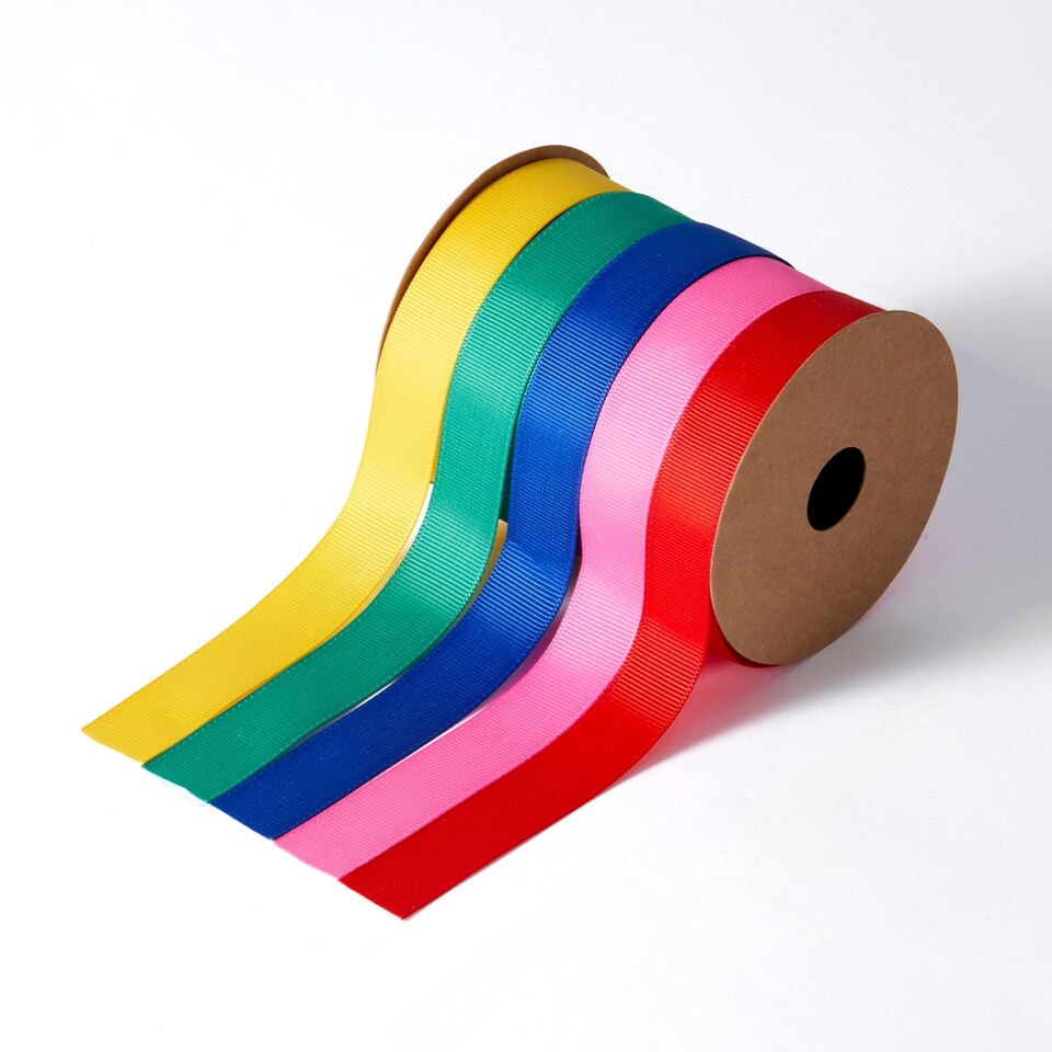 image 1 of Paperchase Cosmic Chrismas 5 Pack Ribbon Set