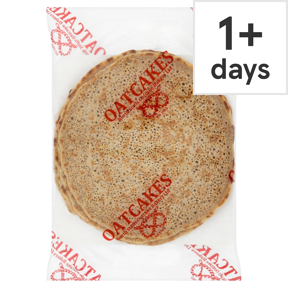 North Staffs Large Oatcakes 6 Pack