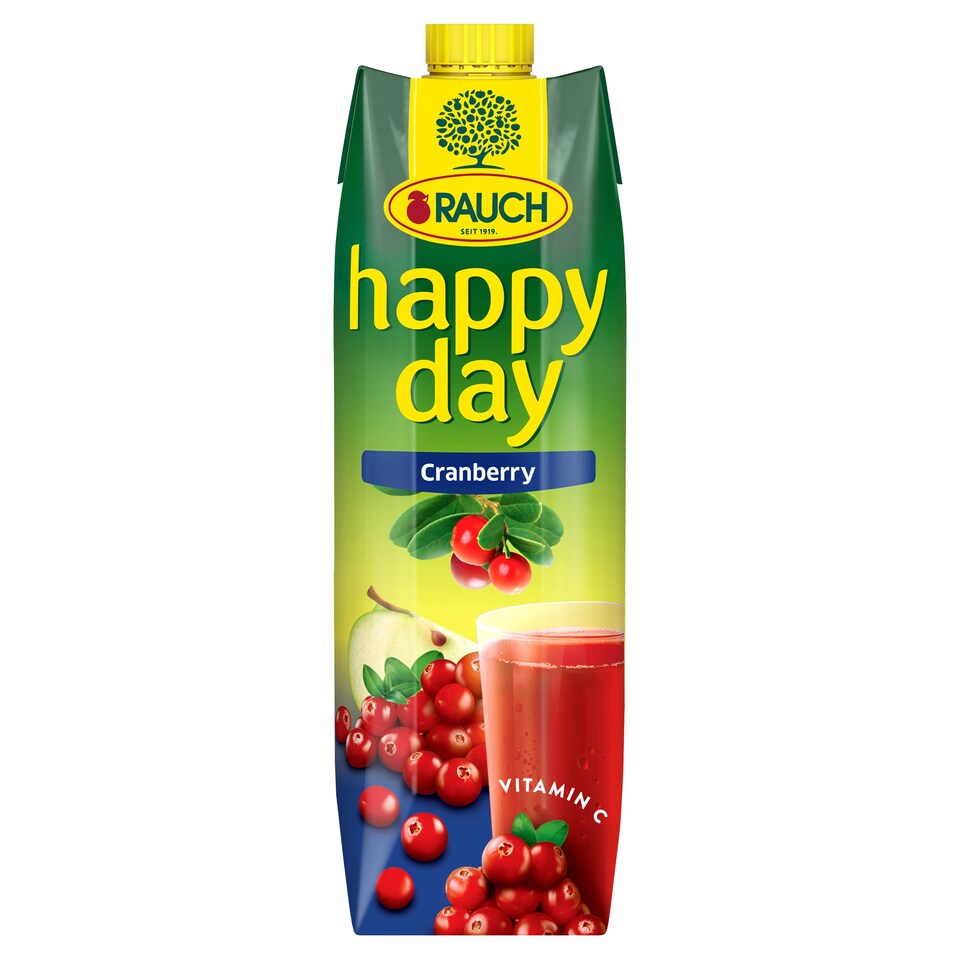 Rauch Happy Day Brusinkový nápoj 1l
