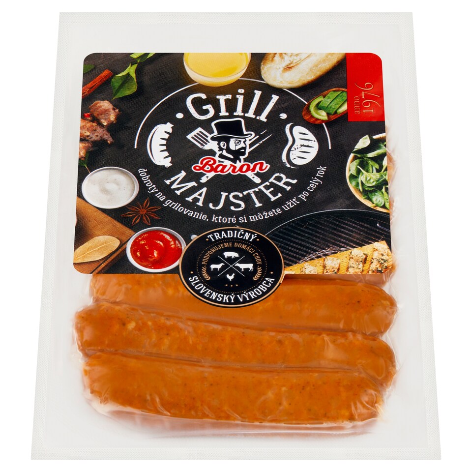 obrázok 1 z Baron Grill Majster domáca gril klobása 250 g