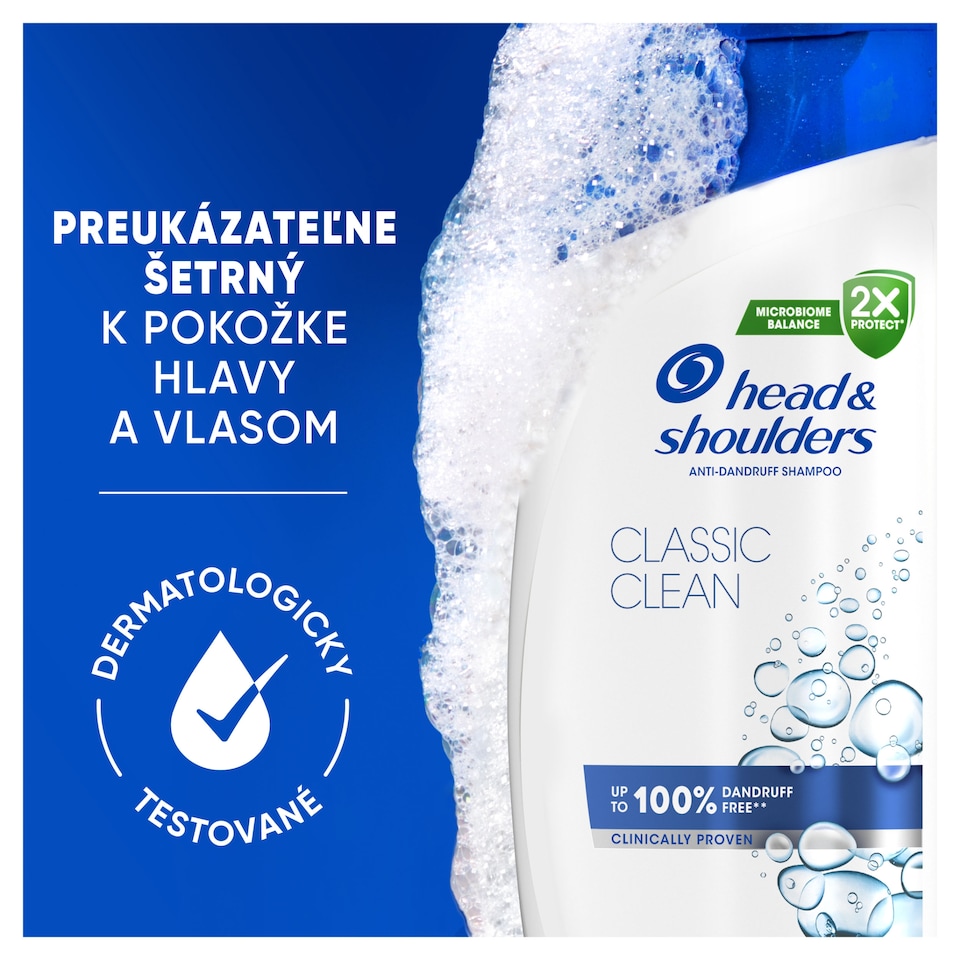 image 1 of Head & Shoulders Classic Clean Anti Dandruff Shampoo 400ml for Daily Use. Cleen Feeling
