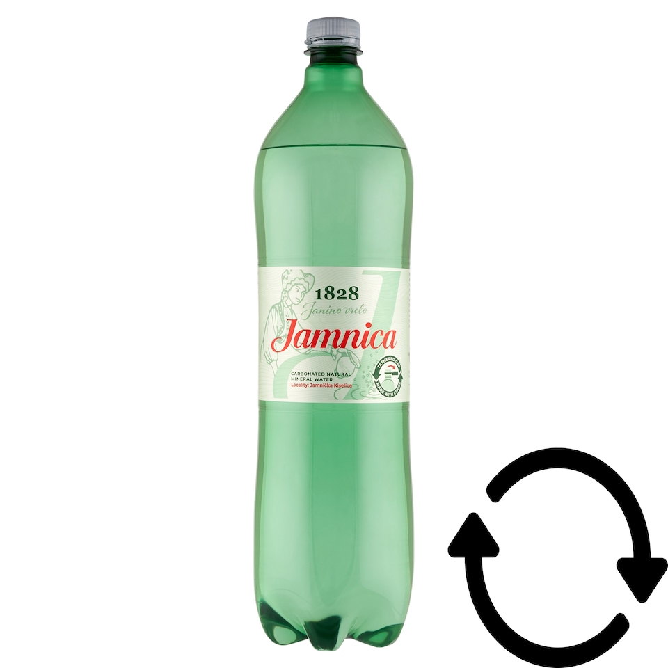 Jamnica szén-dioxiddal dúsított természetes ásványvíz 1,5 l