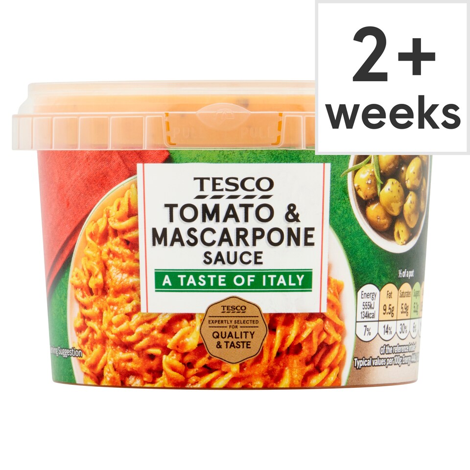 Tesco Tomato & Mascarpone Sauce 250g