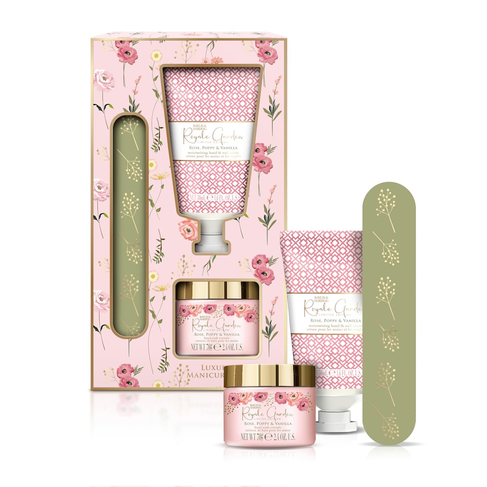 image 1 of Baylis & Harding Royale Garden Luxury Manicure Gift Set