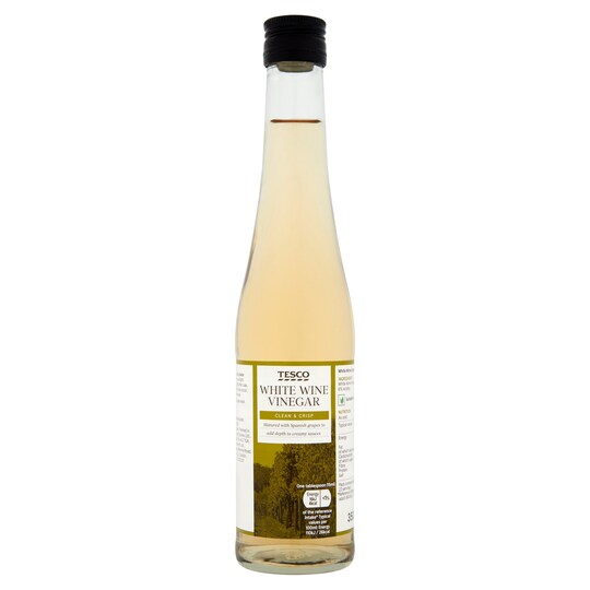 Tesco White Wine Vinegar 350Ml Tesco Groceries