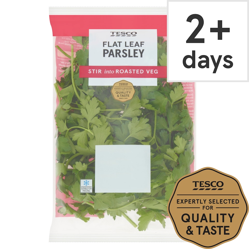 image 1 of Tesco Fresh Cut Flat Leaf Parsley 30G